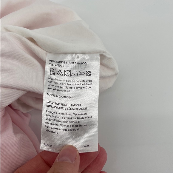 Quince Bamboo Sleep Walker 1.0 TOG in Pale Pink L D1 - Picture 6 of 7